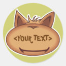 Search for funny cat face stickers Kitty