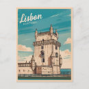Recherche de lisbonne vintage cartes postales Tour de belem