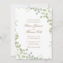Search for eucalyptus wedding invitations Traditional