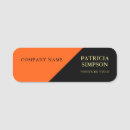 Search for orange name tags Elegant