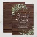 Search for eucalyptus bridal shower invitations Script typography
