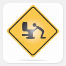 Search for yellow warning sign stickers Icon