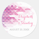 Search for triangle wedding stickers Abstract