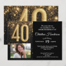 Recherche de photo 40th birthday invitations Pour elle