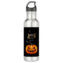 Search for cat design water bottles Black cats