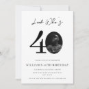 Search for look whos 40 invitations Minimalist