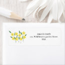 Search for yellow daisy return address labels Botanical