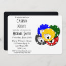 Search for poker night birthday invitations Modern