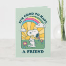 Search for peanuts character cards Friend