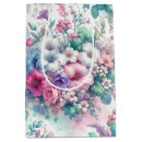Recherche de vintage floral gift bags Anniversaire