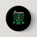 Recherche de une fille irlandaise badges Leprechaun