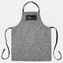 Search for black and silver aprons Modern