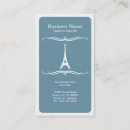 Search for eiffel tower business cards Agent