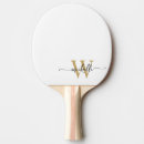 Recherche de célébration raquettes ping pong Monogramme