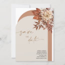 Search for rust save the date postcards Modern elegant calligraphy