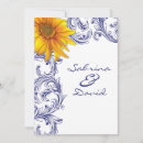 Recherche de bleu royal jaune invitations Fleurs