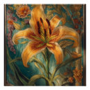 Search for art nouveau lilies posters Lily