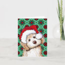 Search for goldendoodle christmas cards Santa