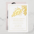 Search for floral outlines invitations White