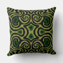 Search for black olive green pillows Abstract