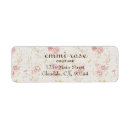 Search for tiny return address labels Floral