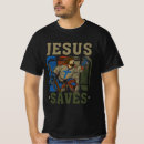Search for jesus saves hockey tshirts Christian