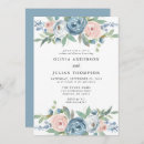 Search for floral rehearsal dinner invitations Rustic
