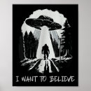 Search for i believe in ufos posters Want