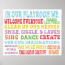 Search for rules kids posters Wall