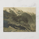 Recherche de wengen cartes postales Vintage