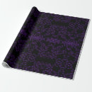 Search for black and purple wrapping paper Gothic