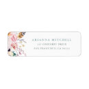 Search for boho feather return address labels Trendy