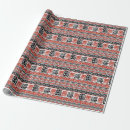 Recherche de rouge indien papier cadeau Motif