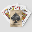 Search for black and gold playing cards Las vegas
