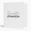 Search for classy binders Minimalist