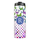 Recherche de papillon violet tasses Monogramme