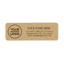 Search for brown return address labels Stylish