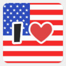 Search for i love the usa stickers America