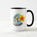 Search for wonders of the world mugs World's best teacher