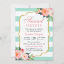 Search for stripes sweet 16 invitations Flowers