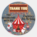 Search for carnival birthday stickers Modern