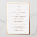Recherche de monogramme rose invitations Chic