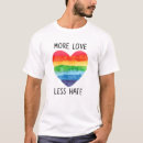 Search for hate less love more tshirts Rainbow