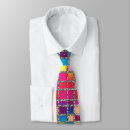 Recherche de motif multicolore cravates Coloré