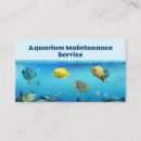 Search for aquarium business cards Cleaning