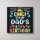 Search for dad canvas prints Birthday