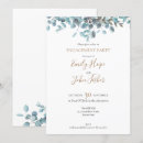 Search for nature engagement party invitations Botanical