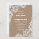 Search for rustic kraft wedding invitations Vintage