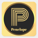 Search for letter p stickers Black