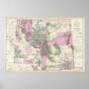 Search for map of montana posters Wyoming
